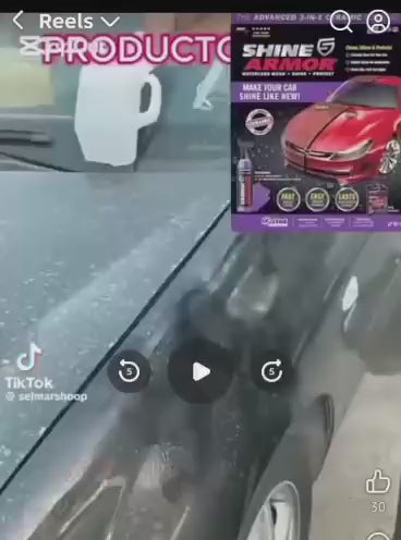 Faites briller votre voiture comme neuve en 5 minutes.                     Votre voiture a perdu son éclat ? Rayures légères, saletés incrusté. Shine Amore est la solution magique pour redonner une brillante miroir à votre véhicule, sans effort.