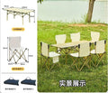 Prix : 28000f au lieu 68000f .           Table + 6 chaises pliable Solide pour camping, se transforme en petite valise, elle est entièrement non encombrante, facile à transporter, matière en inoxydable.