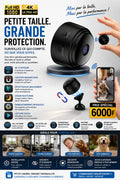 Prix : 6000f au lieu 11000f .              Mini camera, nouvelle technologie HD pour distance permanente 24h/24h. Code Qr dans la notice pour le télécharger l'application.