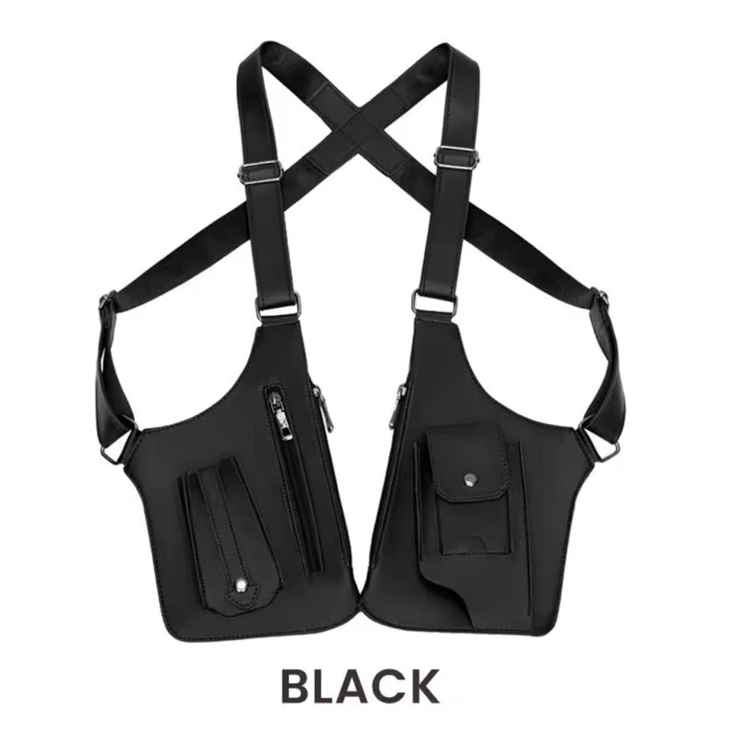 Prix : 12000f au lieu de 38000f .         SAC HOLSTER ANTI VOL - LE STYLE QUI FAIT LA DIFFÉRENCE.       Soyons plus tendance tout en gardant vos personnels en sécurité grâce à notre sac.