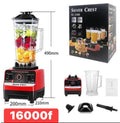 Spécial promo carême- marque silver crest _ blender 2 en 1 à double tasse , unités unique, blender polyvalent, prise US-850w , diverses réglages de vitesse, lames en acier inoxydable, presse - argument et blender , facile à nettoyer.