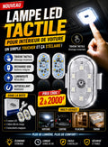 Prix : 2 à 2000f au lieu de 7000f . 

Lampes LED adhésives sans fil pour voiture, éclairage d’ambiance pour toit et pieds , éclairages LED intérieur de voiture , lumière tactile magnétique.
